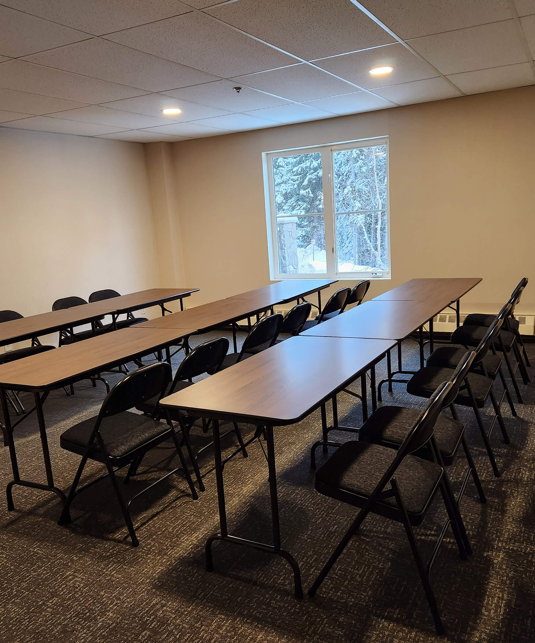 Meeting room in the Sun Peaks Lodge