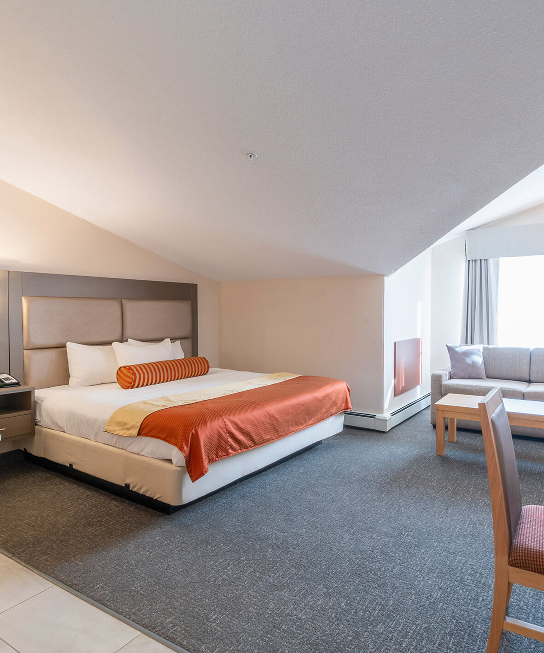 Comfort Studio with 1 King Size Bed and Twin Size Sofa Bed