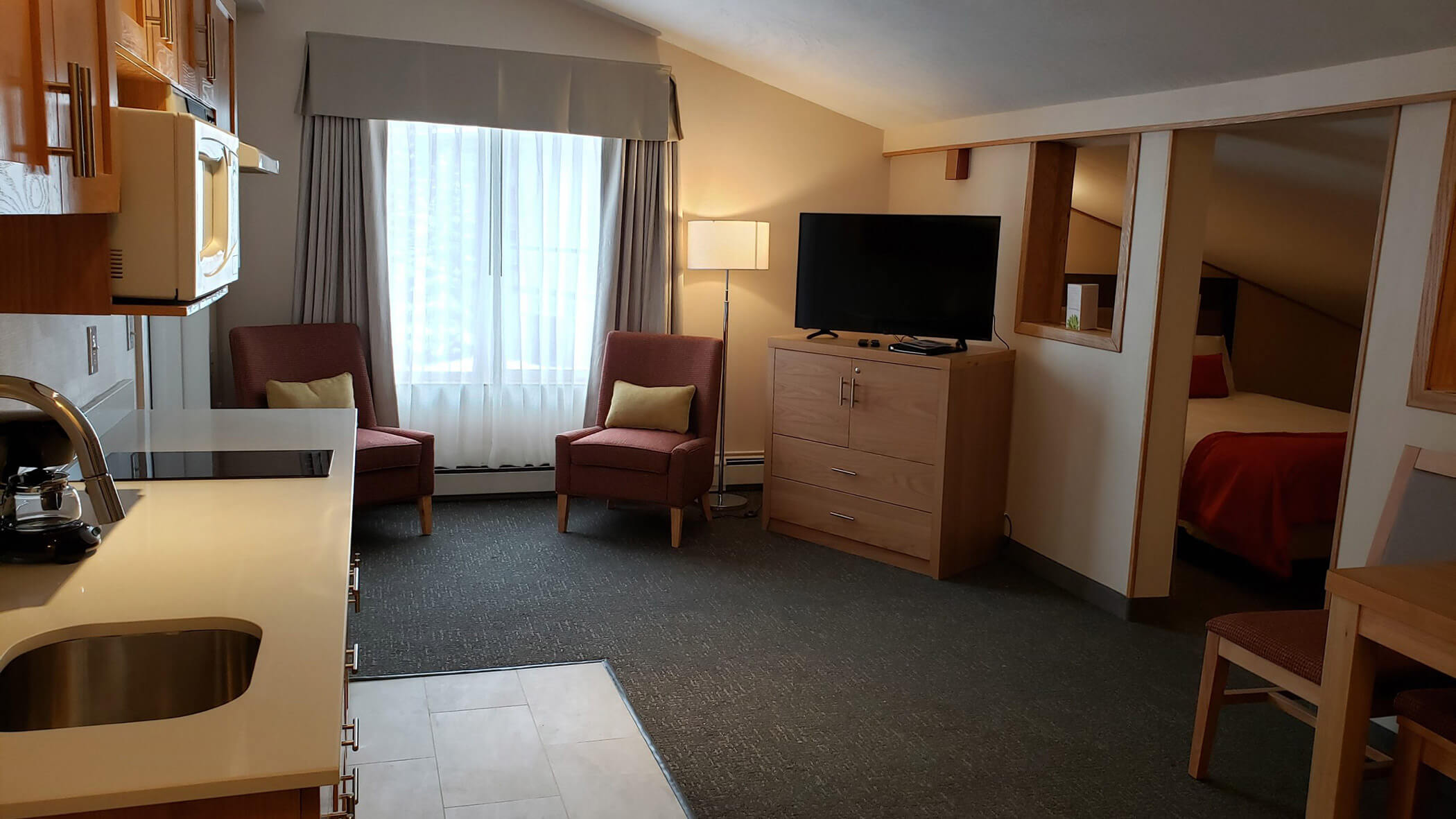 Living area 1 Bedroom Family Suite