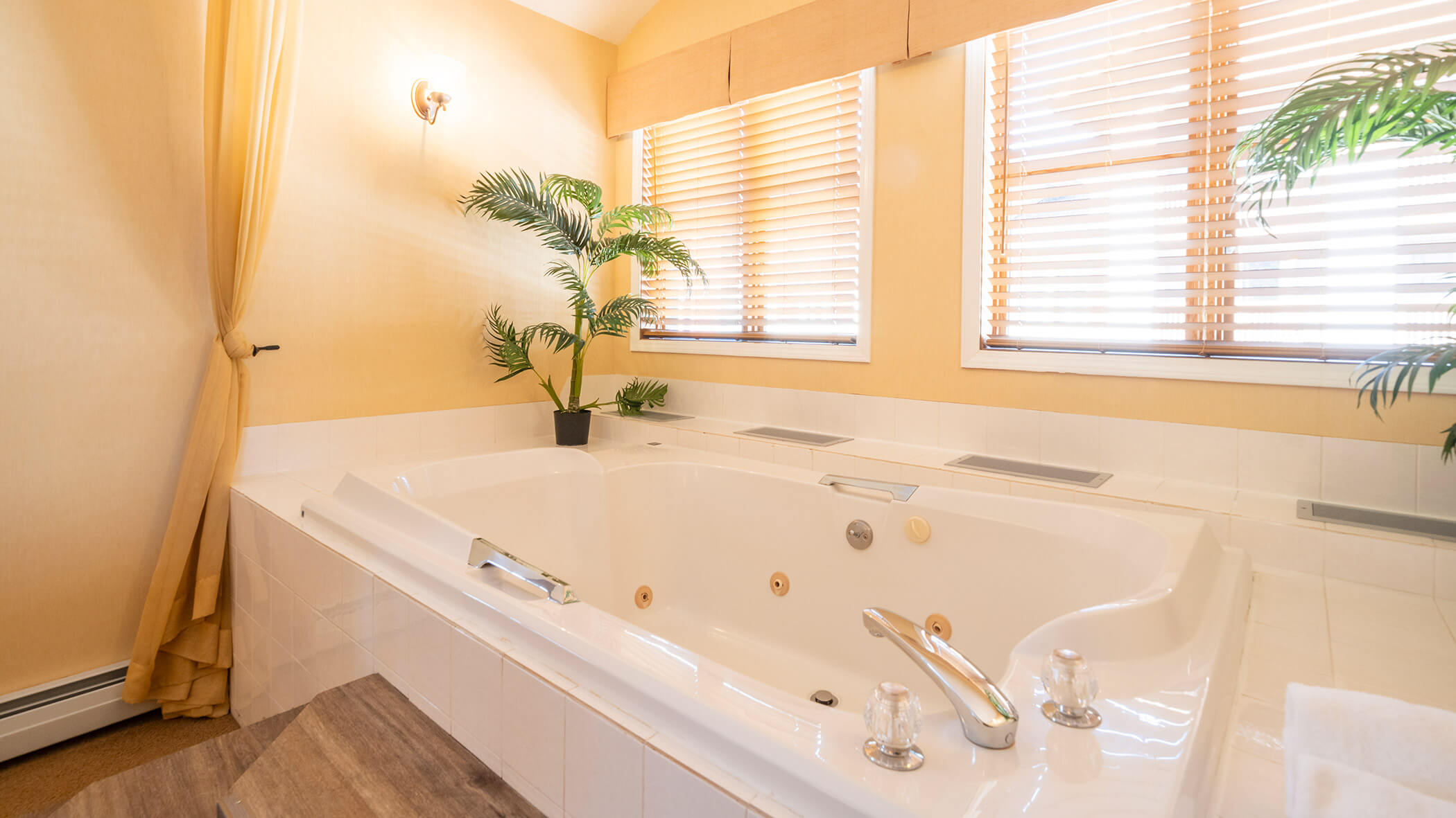 Jetted Tub in the King Deluxe Room